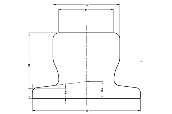 86KG Rail Dimensions and Manufacturers